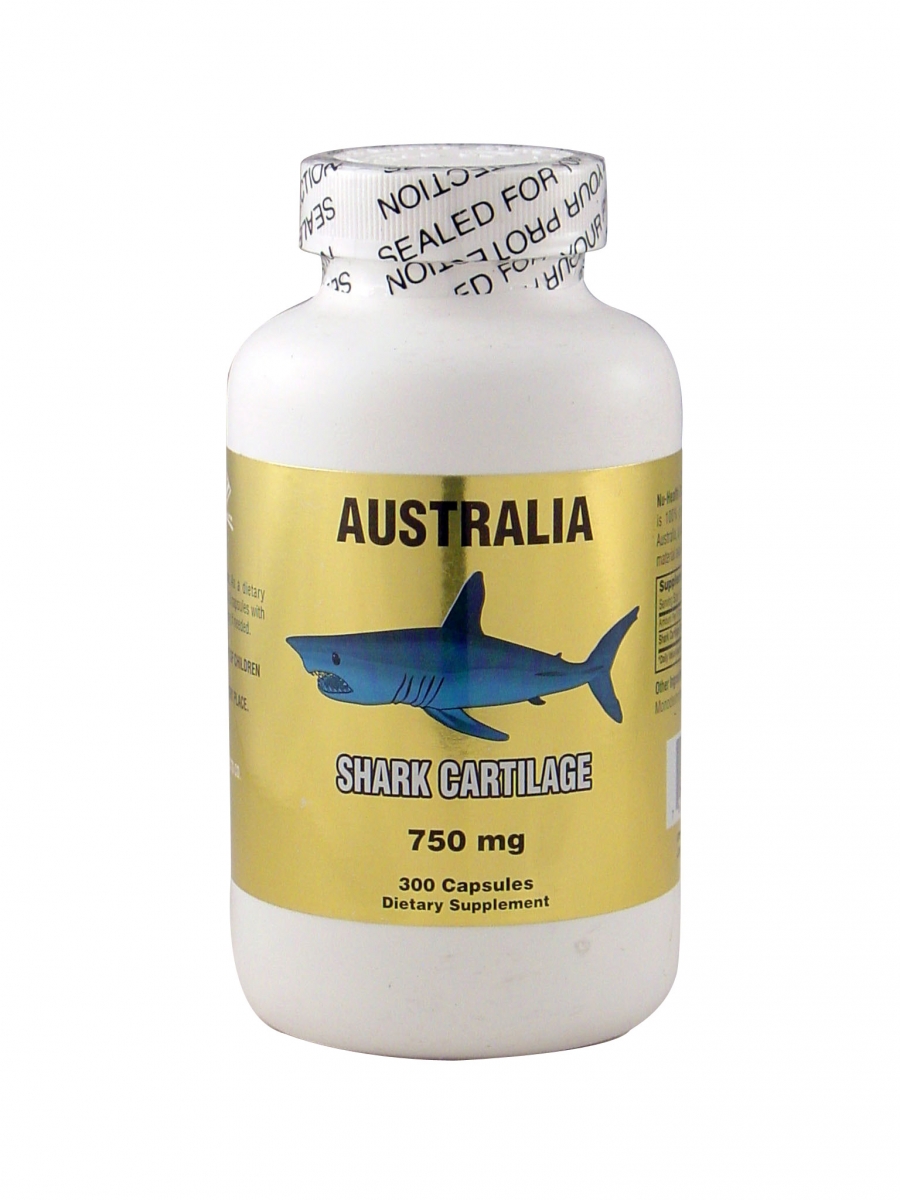 sụn vi cá mập Shark Cartilage 750 mg, 300 Viên